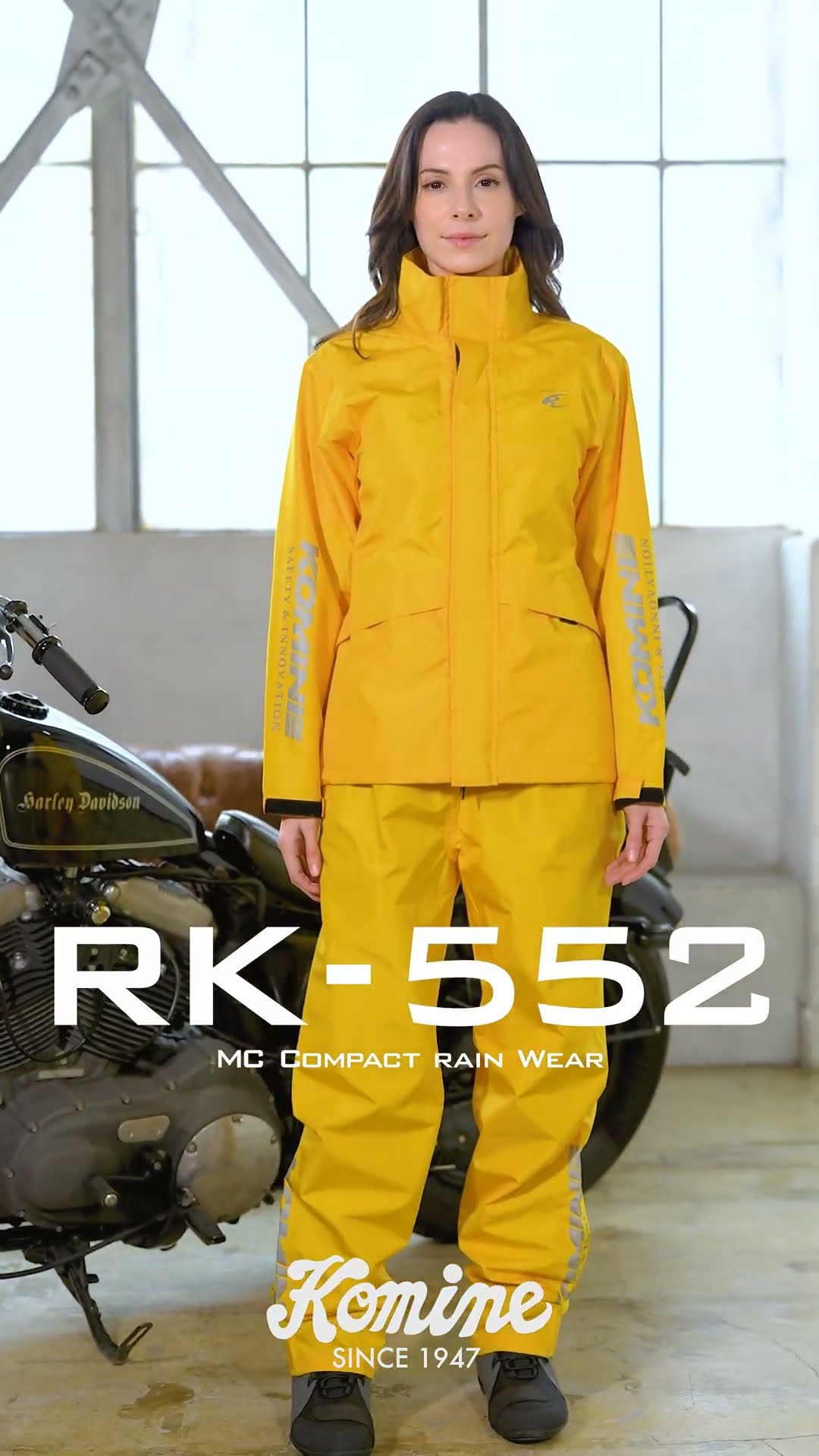 RK-552 MC Compact Rain Wear - YouTube