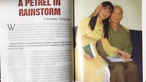 Đại Tướng Võ Nguyên Giáp- Huỳnh Tiểu Hương