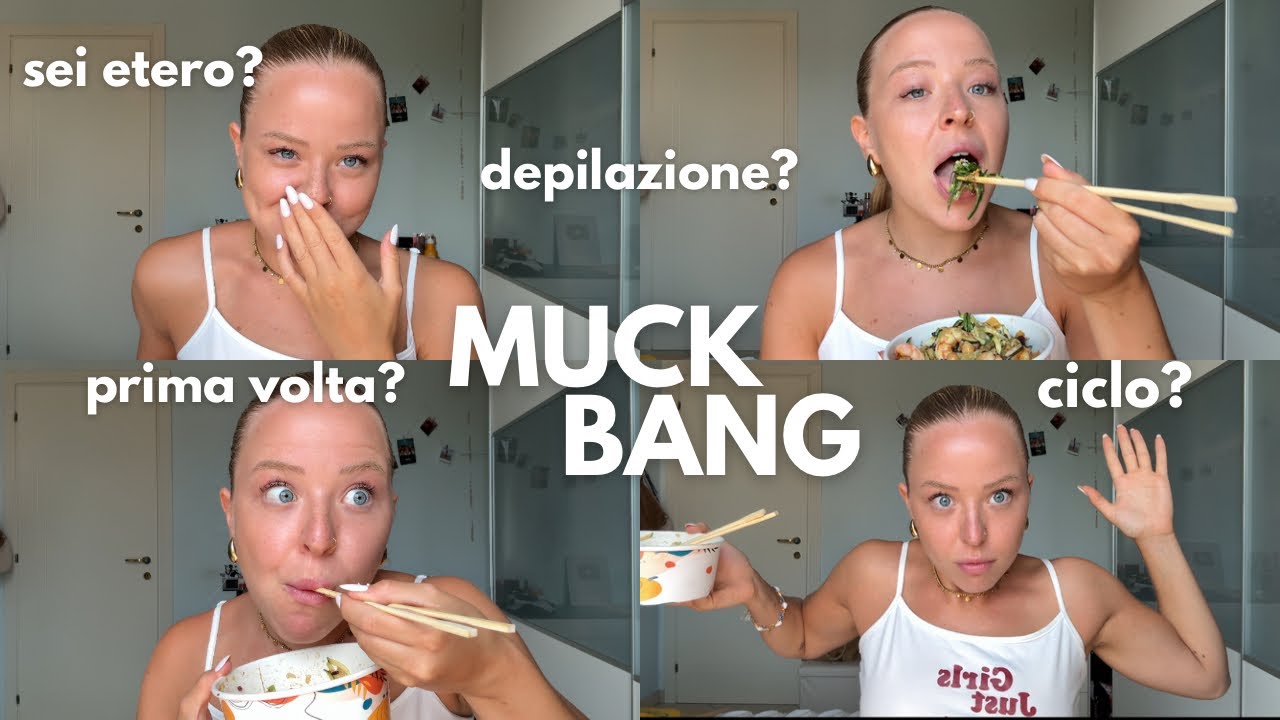 GIRL TALK MUKBANG : prima volta, depilazione, amore e autostima