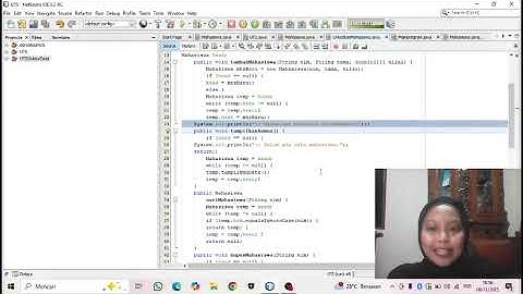 TUTORIAL | Manajemen Nilai Mahasiswa per Mata Kuliah menggunakan aplikasi java Netbeans IDE 8.2 RC