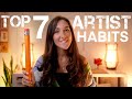 Top 7 creative habits for artists in 2023