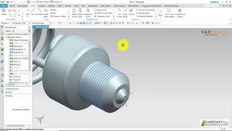 NX 12 Tutorial #15 | 3D Model Advanced - Creat Light Bulb , Helix , Bridge Curve , Sweep tube