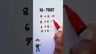 Amazing Iq Test! 😱 #shorts #maths #iqtest