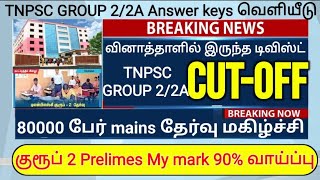 TNPSC GROUP 2/2A EXPECTED CUT OFF 📈 உங்கள் CUT OFF என்ன?🔥 Community wise Full CUT Off Details 💯