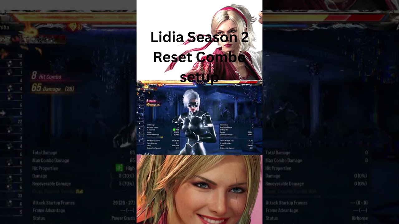 Tekken 8 season 2 Lidia combo 
