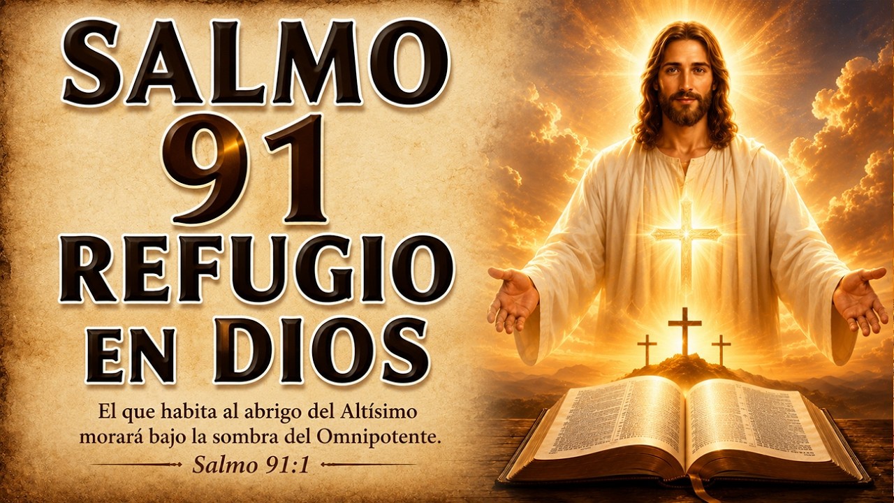 SALMO 91 | REFUGIO EN DIOS Y ORACIÓN PODEROSA DE PROTECCIÓN - YouTube
