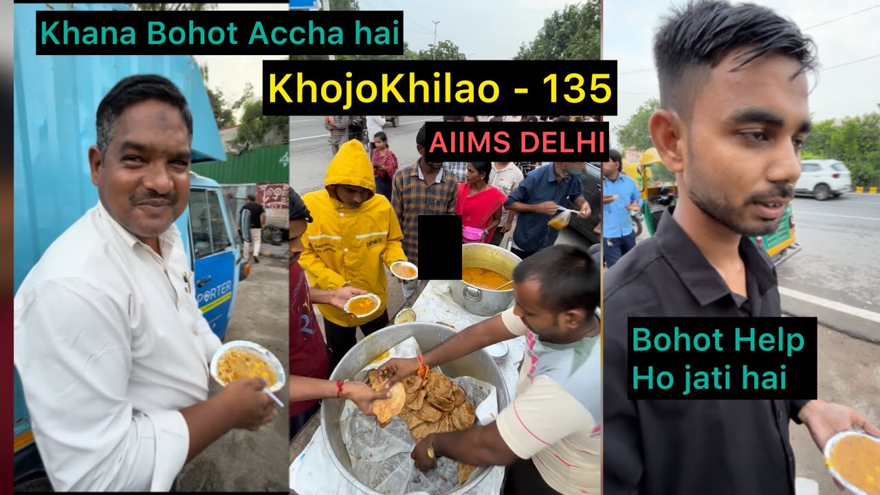 5-Hour Traffic Jam Couldn't Stop Us: KhojoKhilao -135 at AllMS Delhi Shubhchintaksocietyregd. Vlog