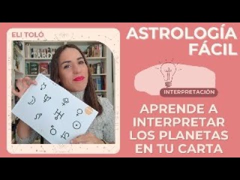 Los planetas en la carta natal Interpretarlos fácilmente - YouTube