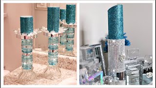 DIY DOLLAR TREE GLAM CANDLE HOLDERS | DIY DOLLAR TREE GLAM LIPSTICK DECOR DIY DOLLAR TREE GLAM CANDLE HOLDERS | DIY DOLLAR TREE GLAM LIPSTICK DECOR