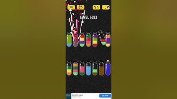 Playing Soda Sort Puzzle Level 5618-5629
