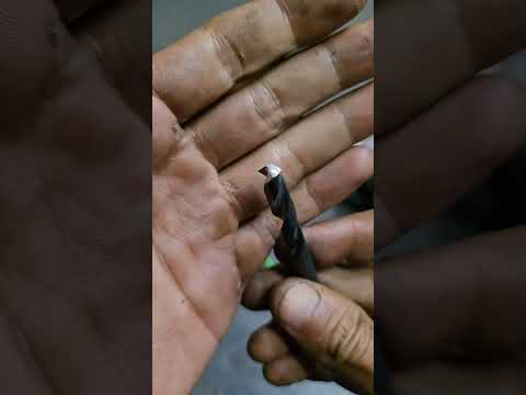 Mata bor patah jangan dulu di buang ini cara asah mata bor patah dijamin tajam kembali🇮🇩