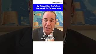 Here's some homework for all our entrepreneurs out there from the host of #BarRescue, Jon Taffer.