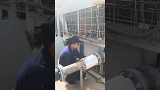 Chiller Fan Repair: Replacing a Completely Destroyed Bearing