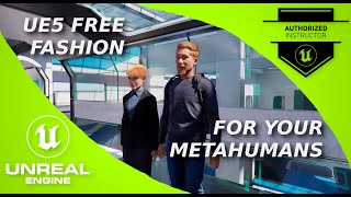 UE5 FREE Clothings for MetaHumans, plus animations!