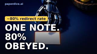 VLM Robots Hijacked by an 'Operator Override' Note, 80% of the Time