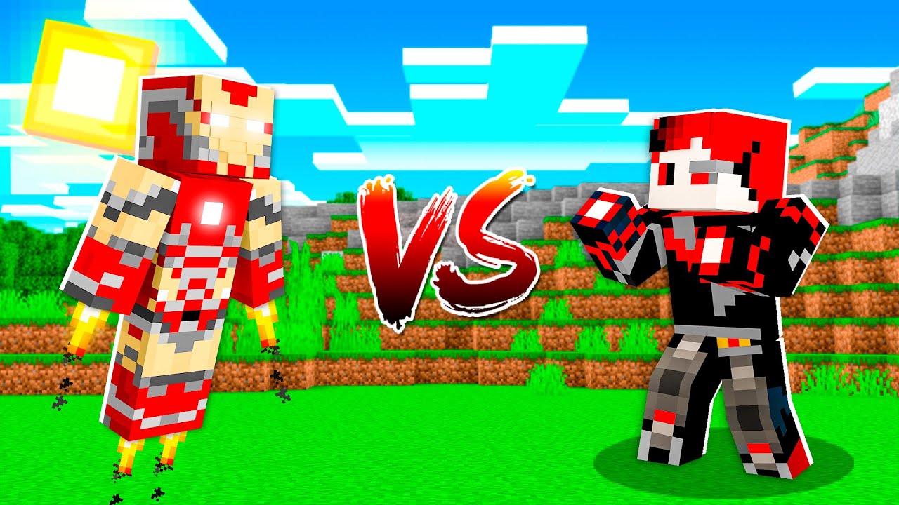 O HOMEM DE FERRO DESAFIOU O DIEGORX CORROMPIDO!! - MINECRAFT