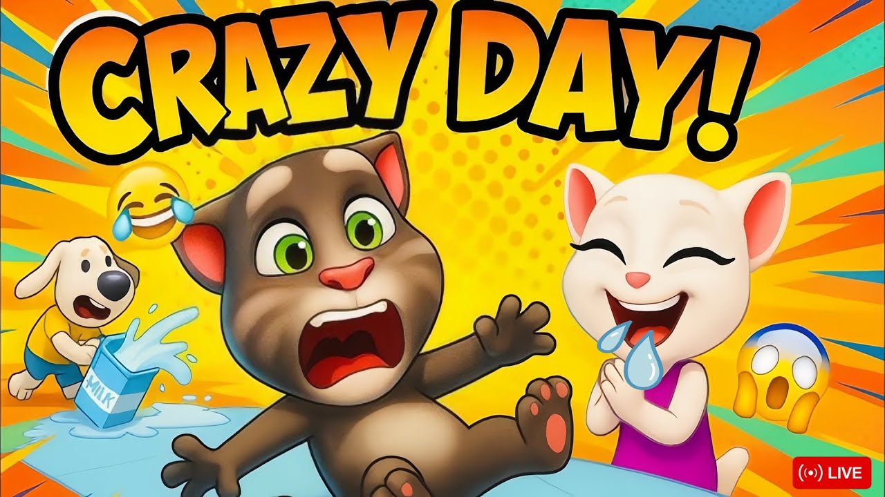 Talking Tom बोलता है 😱 | Live Gameplay | Hindi Commentary - YouTube
