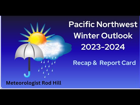 Portland Weather, NW Winter Recap, EL Nino Update
