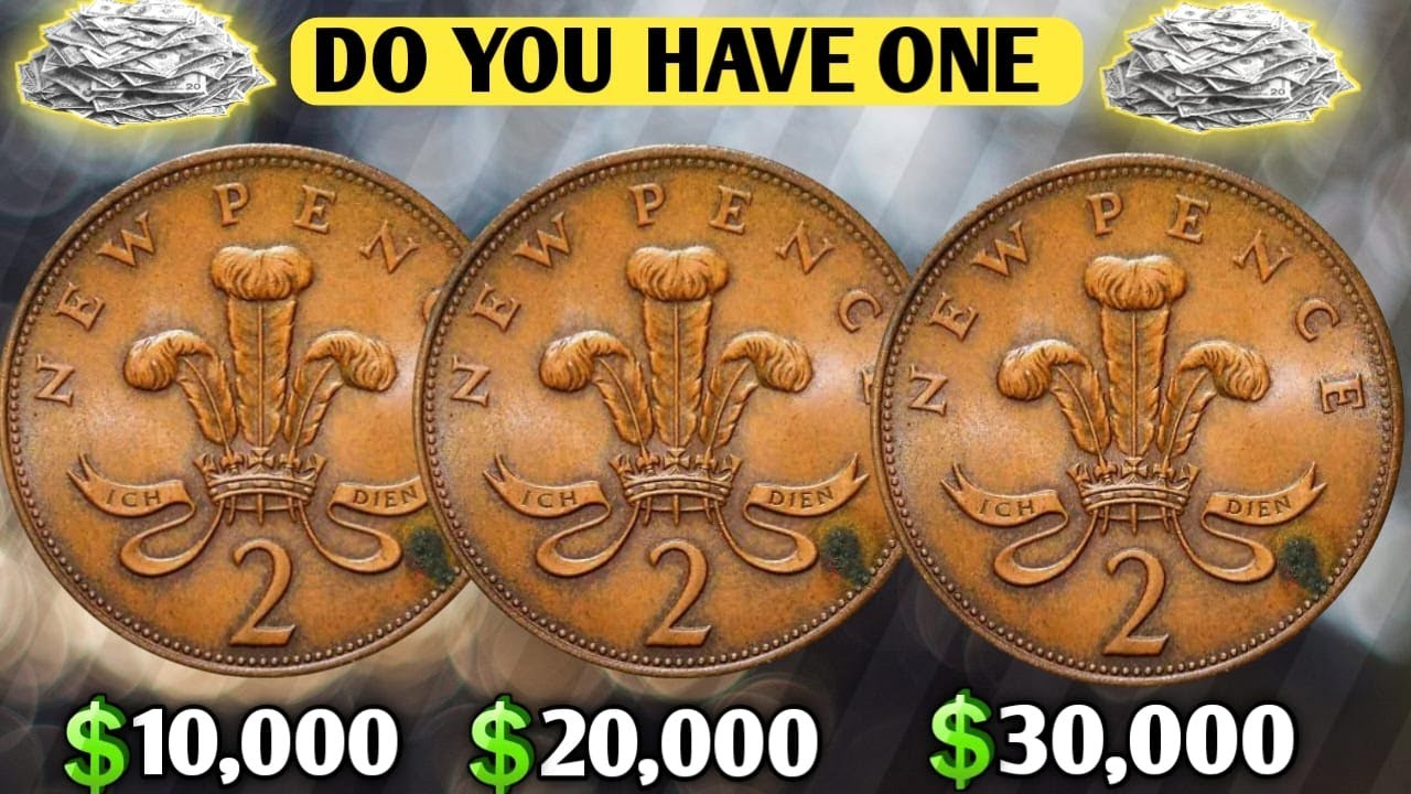 DO YOU HAVE THESE TOP 10 ULTRA RARE & MOST VALUABLE UK ELIZABETH 2 NEW PENCE WORTH BIG MONEY!