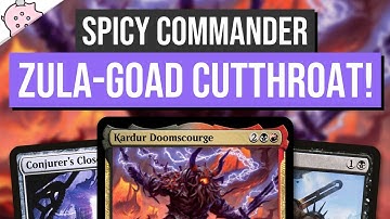 Zula-Goad Cutthroat Commander! | Kardur Doomscourge | Kaldheim Spoiler | MTG | EDH | Commander