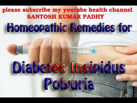 diabetes insipidus treatment in homeopathy