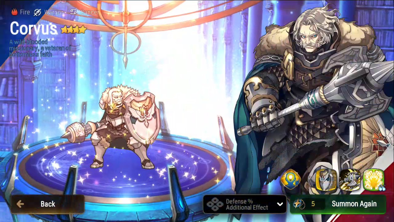 Epic 7: Summon sessions for Dizzy + artifact