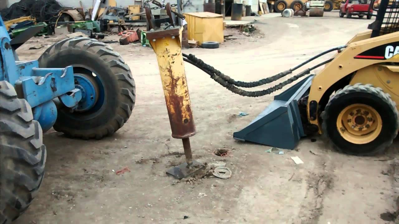 Martillo Hidraulico atlas copco - YouTube