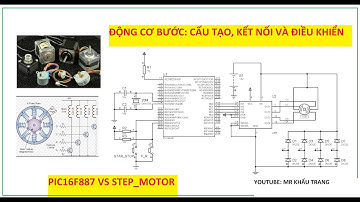 #vixily #dongcobuoc #stepmotor Điều khiển động cơ bước với Pic16F887