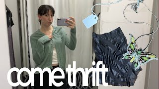 COME THRIFT WITH ME | winter wardrobe staples + haul