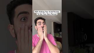 Piercings in an Arab household #arab #immigrantparents #comedy #relatable