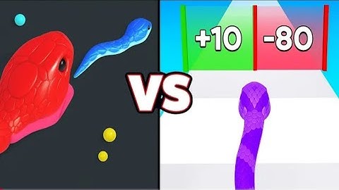 Snake Run Race vs Snake Clash. io 🐍–Epic Showdown: