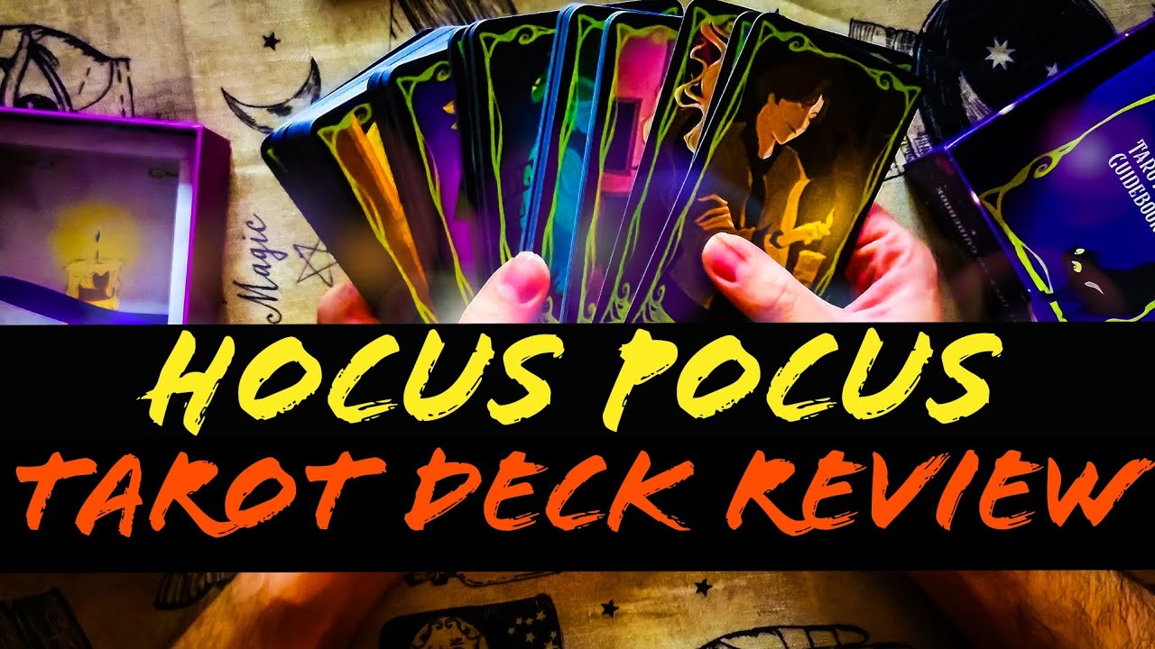 🪦 Hocus Pocus Tarot Deck Review! My HONEST Opinion! 🪦 - YouTube