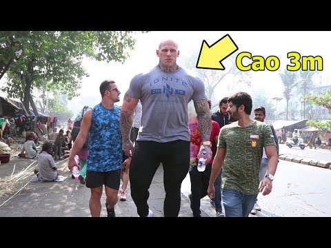 Sự Thật VĐV Thể Hình Khổng Lồ Cao Gần 3m Khiến Mọi Người Thành Tý hon | Oliver Richters