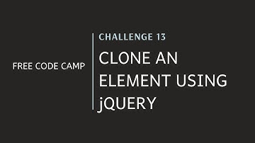 FCC - Clone An Element Using jQuery - SOLUTION !!!