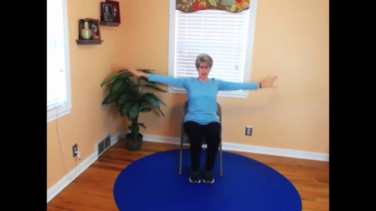 Yoga for Seniors Chair Yoga class YouTube
