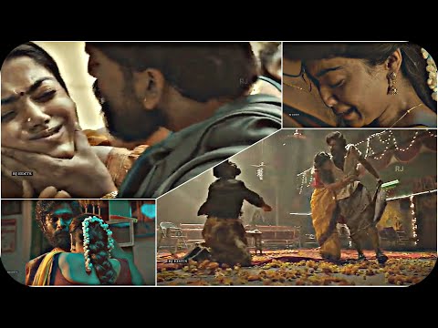 Pushpa Love status ❣️ AlluArjun 🥰 Rashmika 💫WhatsApp Status 💕 Rjedits