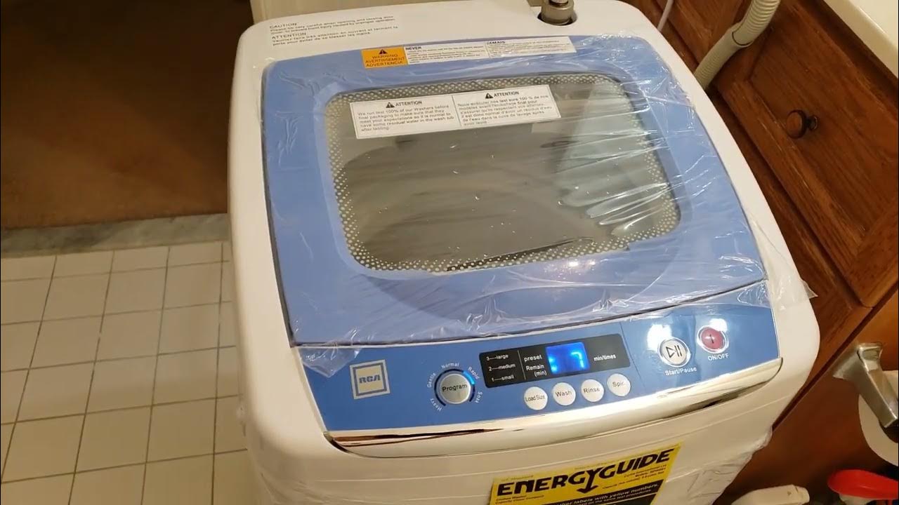 Our New RCA Portable Washer 12/11/2020 YouTube