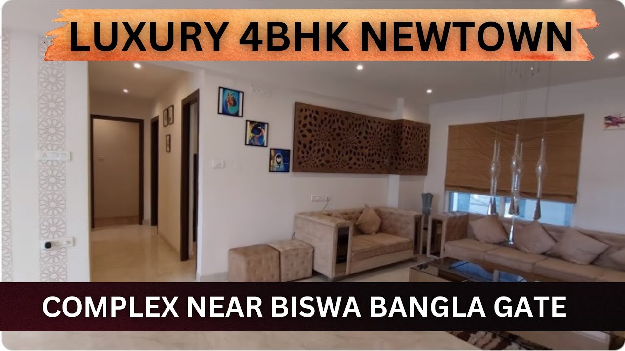 Best 4Bhk Flats In Kolkata Newtown📞8100293325 Near EcoPark Residential Complex 