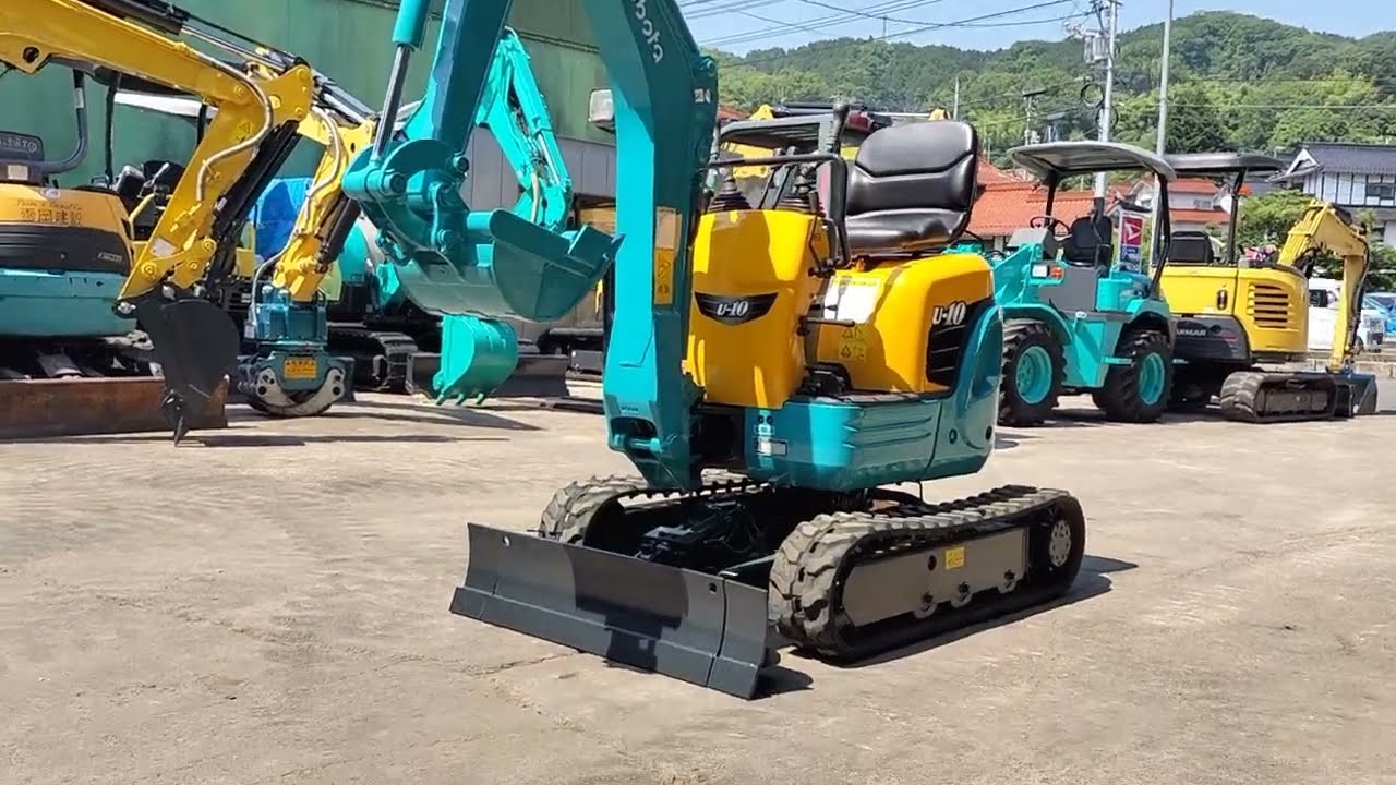 6月14日クボタ建機「U-10-3」整備完了しました！ - YouTube