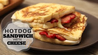 Hotdog Sandwich with Cheese ( Hot dog Recipes ) - Merienda Time