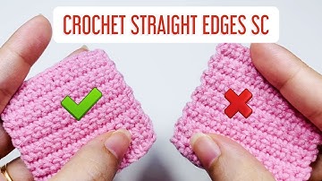 MẸO MÓC LEN: Làm sao để móc cạnh sản phẩm thẳng tắp với mũi đơn | NoLi Handmade