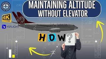 1.4 How to Maintain Altitude without Elevators? | YS Flight Simulator