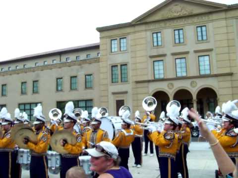 LSU Tiger Pep Band Pep RAlly 9.19.09 - YouTube