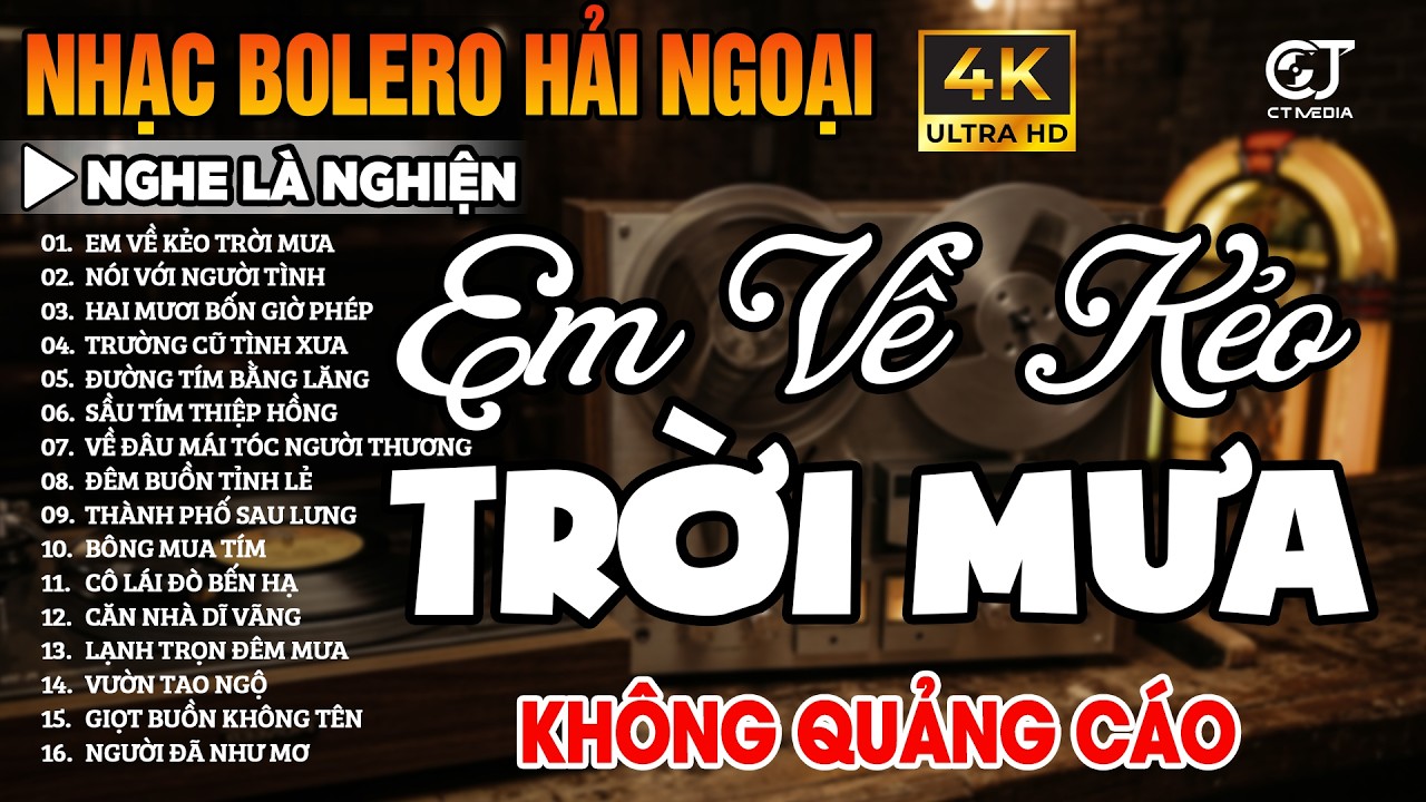 Ca Nhạc Trữ Tình Bolero KHÔNG QUẢNG CÁO Hay Nhất - LK Nhạc Vàng Hải Ngoại Bất Hủ, Ru Ngủ Đêm Khuya