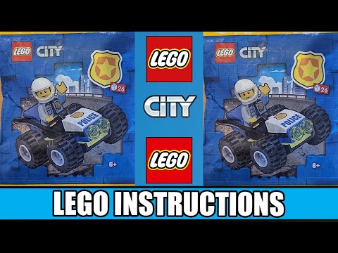LEGO Instructions | City Magazine | 952302 | Police Buggy