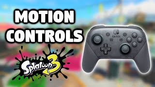 Analysis of Splatoon 3 Motion Controls on the Nintendo Switch