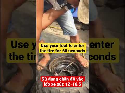 Video Use your foot to enter the tire for 60 seconds (Dùng... - youtube