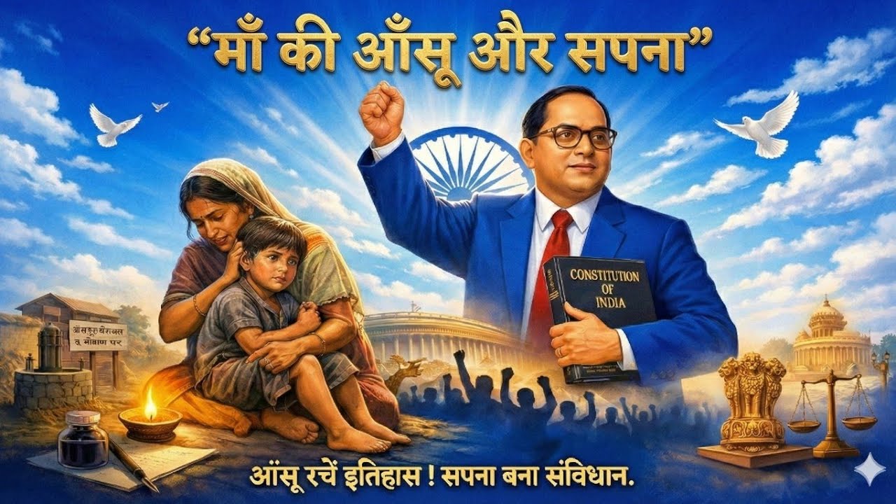 आँसू और सपना | Baba Saheb Ambedkar Song | Jay Bhim Jay Samvidhan | Emotional Bhim Geet