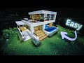 Modern House Tutorial MInecraft #1