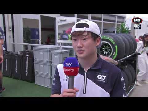 2021 United States Grand Prix - Girl gets hit by Tyre Bundle